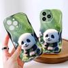 Kreslený vzor krémová textura pouzdro vlnitý okraj měkký silikonový kryt pouzdro na telefon pro iPhone Samsung Huawei Honor Xiaomi Redmi Infinix Tecno