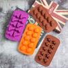 Halloween Pumpkin Silicone Chocolate Mould Candy Cookie Ice Cube Tray Mold Jelly