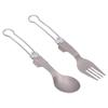 Camping Cutlery Set Camping Foldable Spoon Fork Portable Travel Tableware for Outdoor Picnic