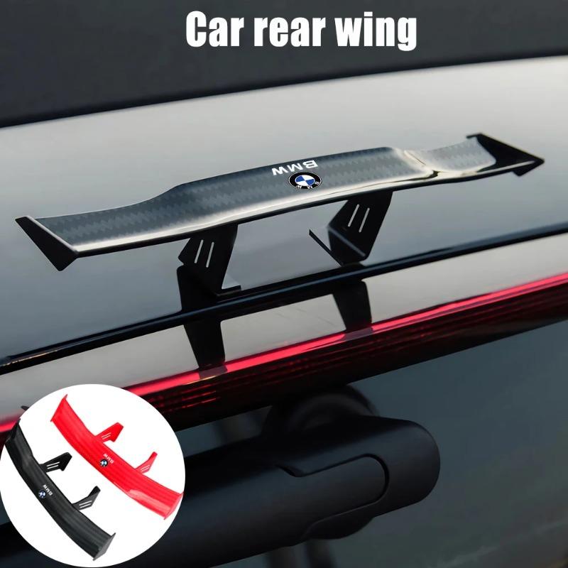 GT styl Karbonový vzhled Zadní spoiler na auto Mini křídlo Malý model Dekorace Autopříslušenství Styling auta Pro BMW M E46 Performance