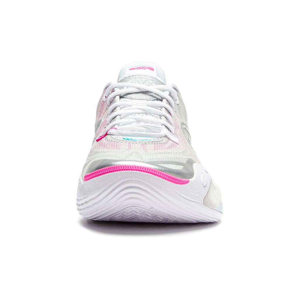Li-Ning Wade All City 12 Birthday Men Sneakers Silver Pink ABAU023-10