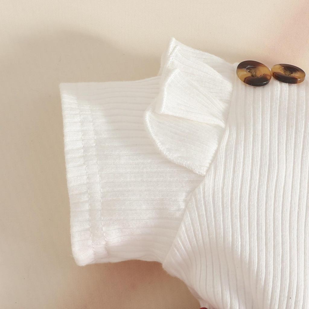 2026 Grenzüberschreitendes Niedliches Sommer-Kleinkindkleid-Set: Kleid mit Puffärmeln im Hahnentrittmuster, Socken und Kopfbedeckung