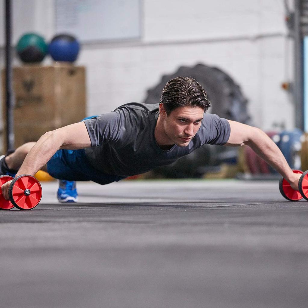 Adidas Abdominal Core Roller for Set of 2 Roller, Training, ADAC-11604,