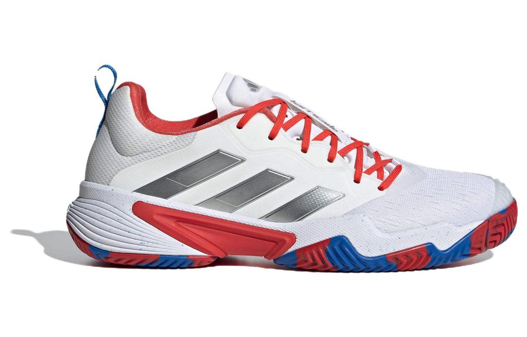 Adidas Barricade 'White Silver Bright Royal' ID1550