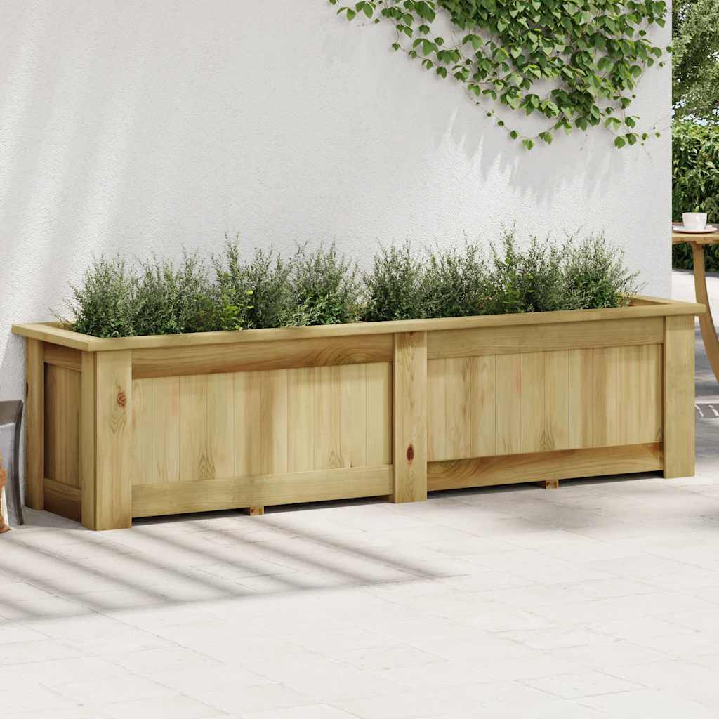 Raised Garden Bed 196 X 50 X 50 Cm Pressure Treated Pine Wood