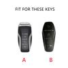 Genuine Leather Auto Intelligent Key Fob Cover Case Fit For Byd Atto 3 Atto3 Dm Tang Song Dm-I Max Pro Qin Pro Yuan Ev Dolphin ,4 Bottons
