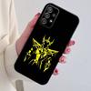 S-Saint Seiya Knights Phone Case For Samsung S25,24,21,22,23,30,Ultra,20,Plus Black soft silicone case