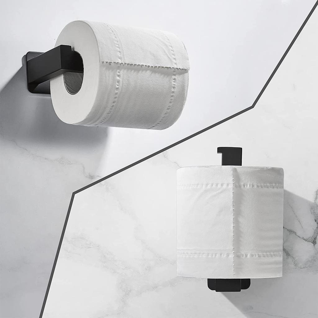 Yunak Black Toilet Paper Holder
