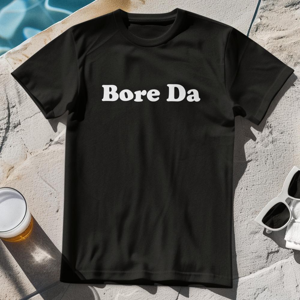 BORE DA T-SHIRT - Wales Hello Welsh Good Morning Football Rugby Cardiff Swansea Unisex T-Shirt