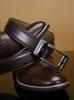 CHAOREN Business Belt Plus Genuine Leather Easy to No Stepless Multiple 35mm Box Included Men's - Auto-Lock, Size, - Use, Holes, Adjustment, Sizes,