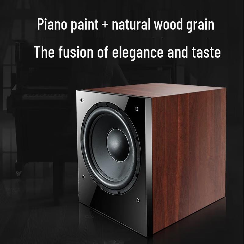 SANSUI SP4-15 12-inch Wooden Home Theater Subwoofer (CN Version)