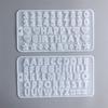 Handmade English Letters Silicone Mould DIY Crafts Polymer Clay UV Epoxy Mold