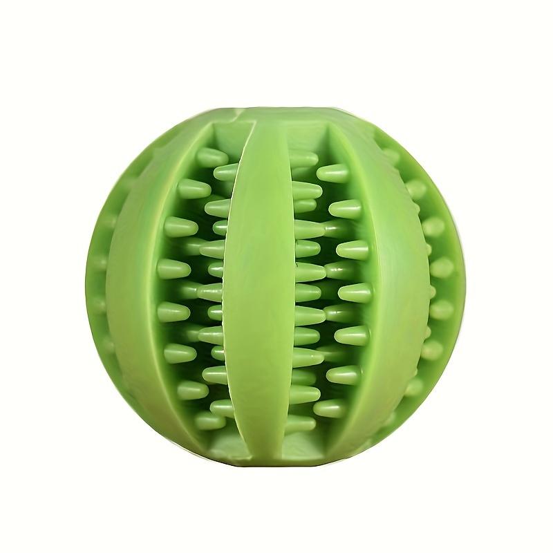 Pet Dog Cleaning Rubber Ball Toys for Small Dogs Interactive Elasticity Puppy Chew Toy Tooth Food Ball Toy Pet Stuff Accessories