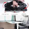 Professional Vehicle Seat Rotators Base with 45/90° Locking Positions Full Circles Rotation for MPV Caravans Commercial