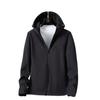 Herbst und Winter Kapuzen-Softshell-Wasserdichte Jacke Herren Samt Unifarben Strickjacke Vielseitige Freizeitjacke Herrenbekleidung