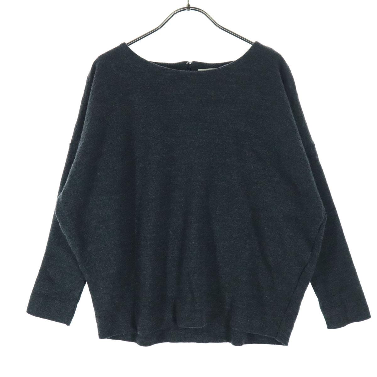 

Beauty products ENFOLD Long sleeve sweater 38 black Back zip Women Used