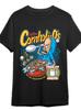 Humorous Quilter's Fabric Stash T-Shirt - 100% Cotton, Black | "Laughing & Laugh