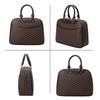 Spring and Summer New Fashion Retro Print Ladies Handbag Large Capacity Briefcase Commuting Bag Simple and Atmospheric