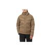 SALOMON Outline Down Solid Color Zipper Hooded Long Sleeve Down Jacket Men Jackets Bamboo LC2360900
