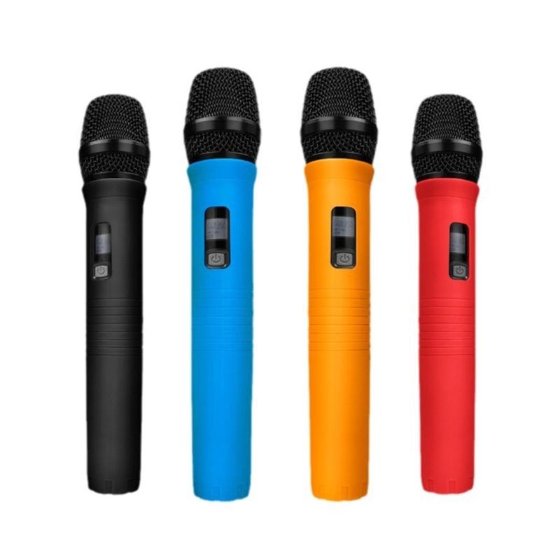 Silicone Cover Microphone Sleeve with Sponge WindShield Reduces Noise and Protects from Moisture Dust Clearly Sound