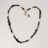Objet213 Zigzag Off Black Natural Stone Necklace