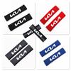 AAAGD1 Car Safety Belt Cover Carbon Fibre and Plush Shoulder Pad for Kids Adults For KIA RIO 2 3 4 5 Xline X Line Car Accessories