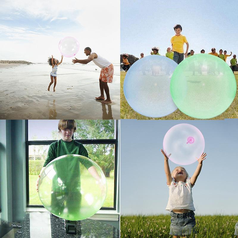 Vandfyldt Bold Vandballoner Til Strand Boblebold Kæmpe Elastisk Vandfyldt Bold Tpr Interaktiv Svømmebassiner Legetøj