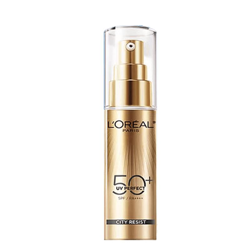 Солнцезащитный крем L Oreal SPF50+ PA++++ Маленький золотой тюбик