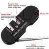 Multifunction 4-in-1 Knife Sharpener Pocket  Foldable Sharpening Stone with 3 Stages Ceramic & Carbide & Diamond Tapered