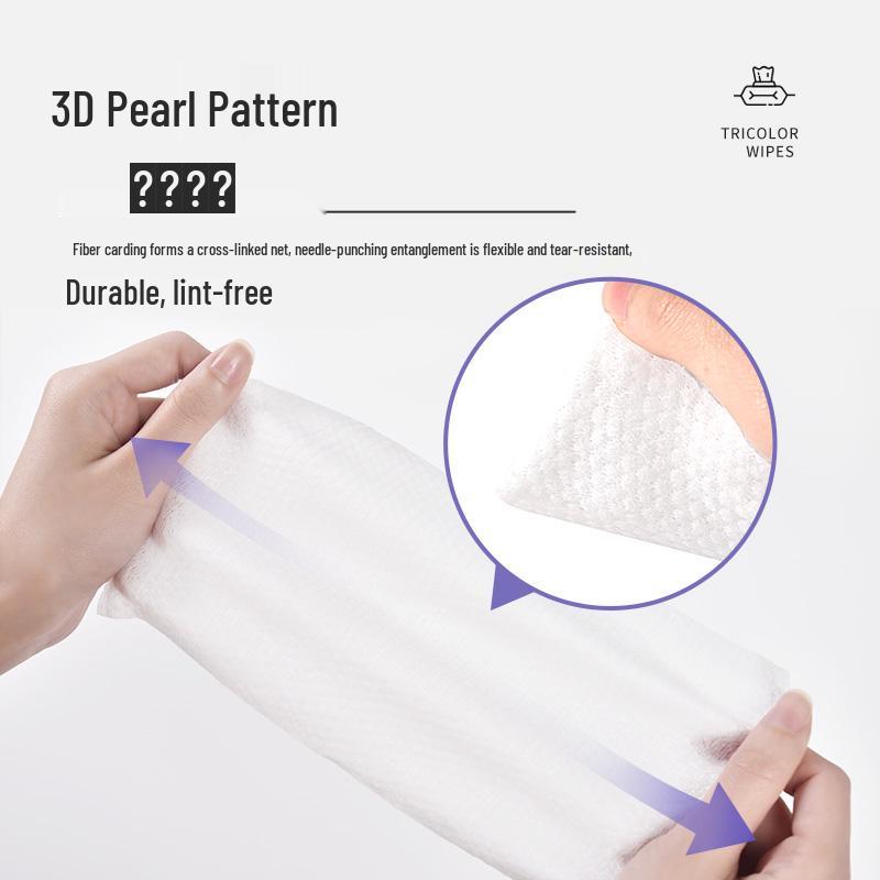 Individually Packaged Pure Water Wet Wipes for Hands and Mouth - Portable for Kids and Babies