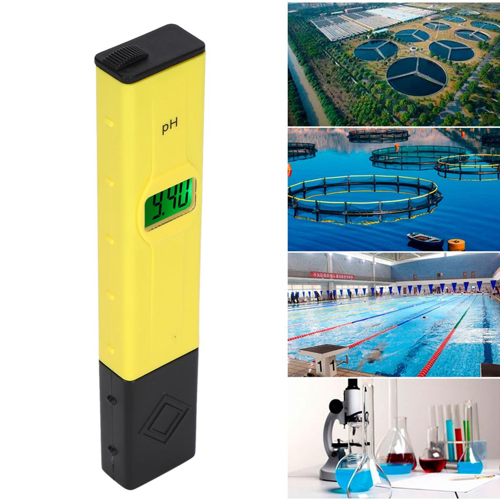 Portable High Accuracy PH Meter Detector Water Quality Tester Analyzer for Aquarium Aquaculture
