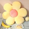 Nordic Daisy Plush Throw Pillow - Flower Petal Cushion for Sofa, Bay Window, or Floor.