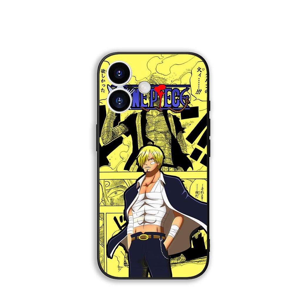 

Phone Cover Comics Luffy Sanji One Piece Casing for Xiaomi Redmi Note 15 11 9 10 Pro Plus A5 9A 9T 10A 10C 9C NFC 15C 8T Case Redmi Note 9 Pro