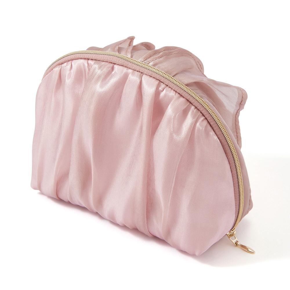 Franc Franc Japan Organza Flower Pouch S Pink