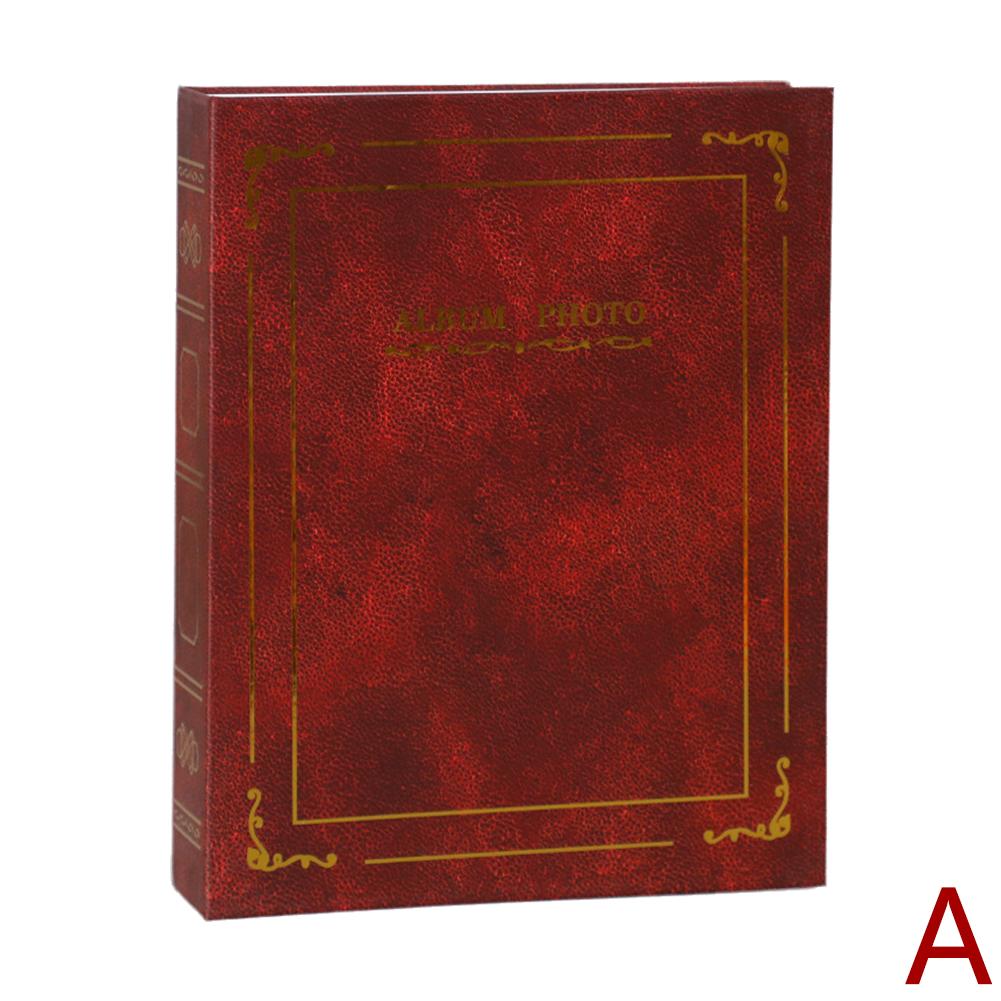 Family 6 Inch 100 Photos 10x15 Cm Image Art Photo Albums Interstitial Retro Classic Photo Colle W4J8