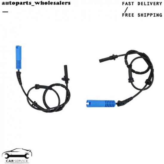 Pair ABS Wheel Speed Sensor Rear Left&Right For BMW BMW 525xi 06-07 528xi 530xi
