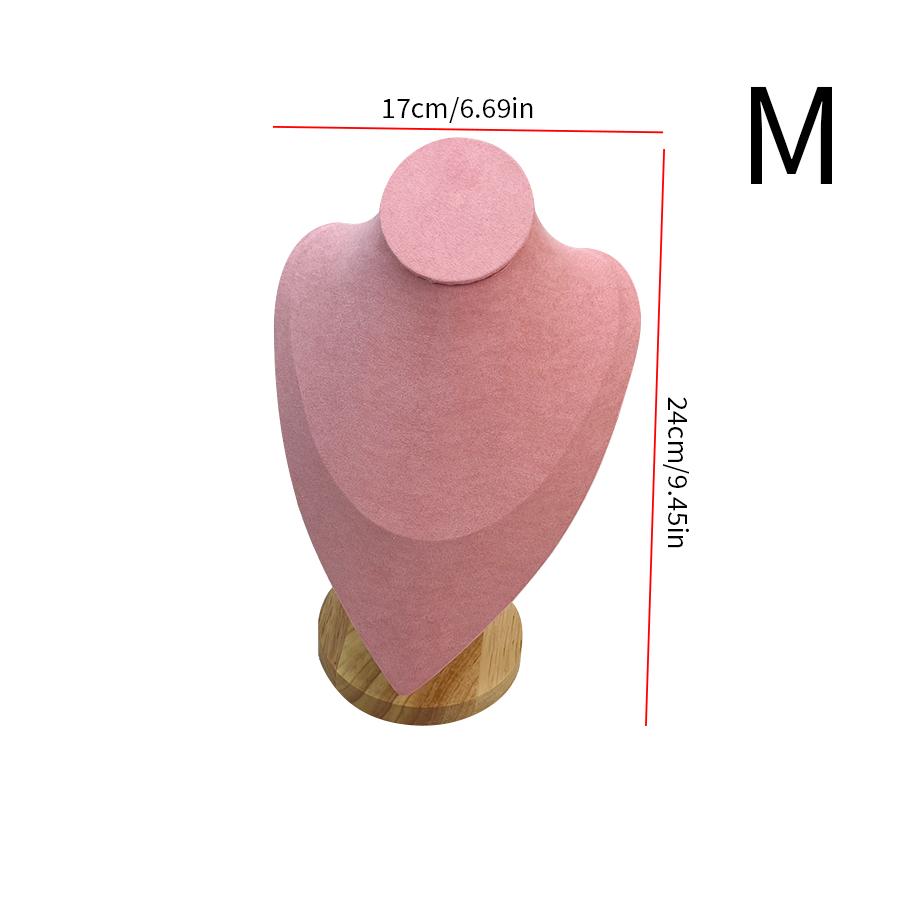 1 piece, portrait neck display stand, for necklace display in jewelry stores