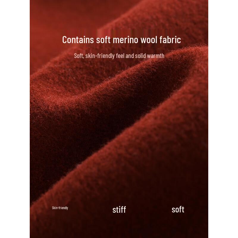 Women's Festive Wool Blend Short Double-Faced Coat