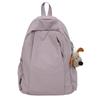 Travel lightweight advanced sense niche backpack college student commuter junior high school girls schoolbag Japanese and Korean simple backpack