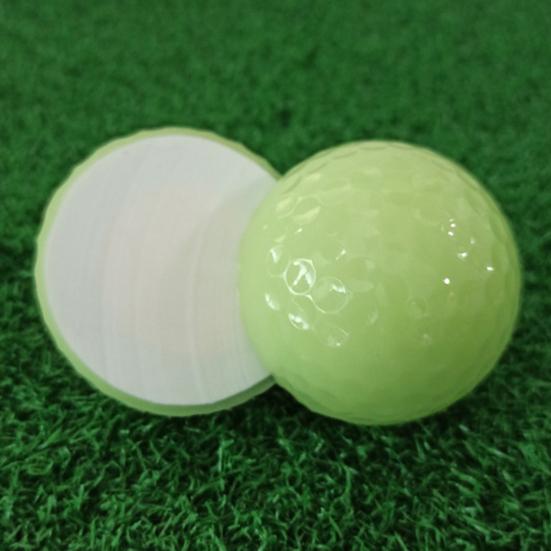 Golf Ball Fluorescent Automatic Light Absorption Wear-resistant Good Elasticity High-Strength Best Hitting Environmentally Friendly Glow in The Dark