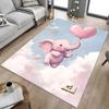 1pc Elephant Balloon Carpet Office Rug Outdoor Mat Home Decor Area Carpet Festival Gift Office Desk Chair Carpet