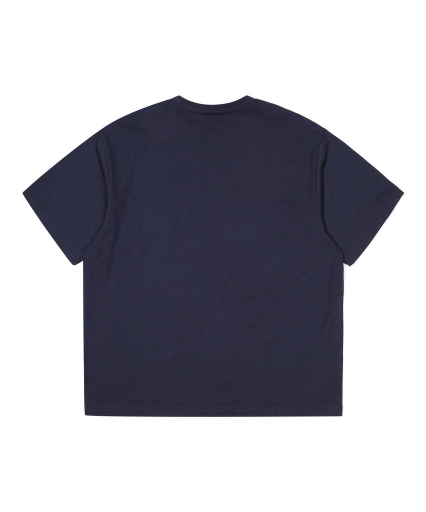 ONEILL Surfer Beach Logo T-Shirt_Navy