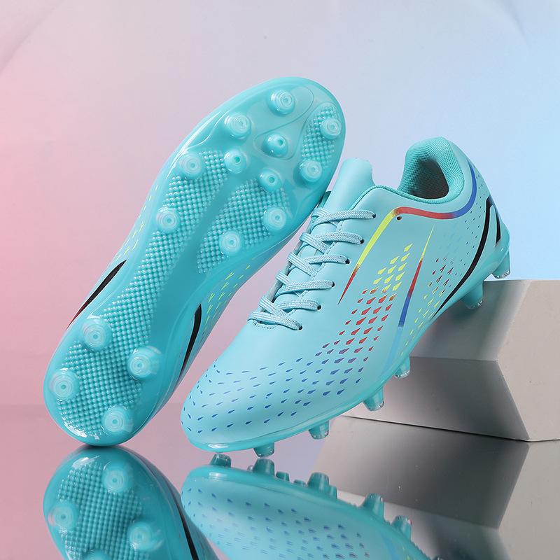 New Low-Top Football Shoes Male And Female Students Artificial Turf Non-Slip Breathable Game Training Football Shoes