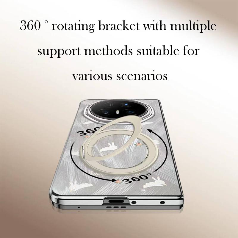 Magnetic Case For Honor Magic V5 Bracket Back Cover Case for HONOR MAGIC V5