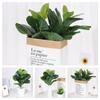 Party Supplies Courtyard Ornament Fake Plants Faux Leaves Lifelike Greenery Artificial Ficus Branch