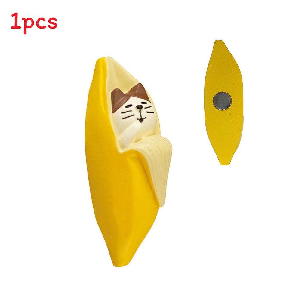 Cat Magnet Fridge Sticker With Strong Magnetic Diy Decor For Kitchen Organization