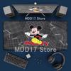 HD Printing Anime Mouse Pads Black and White Mickey Mouse Pad Speed Pc Computer Keyboard Desk Mat PC Gaming Accessories Mousepad