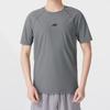 Skechers Fashion Sports Series Comfortable Breathable Casual Running Training Short Sleeve T-Shirt Unisex Tops Gray P224U046-05CQ