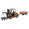 2.4g Remote Zinc Zinc Alloy Forklift Variable Speed Mini Forklift Remote Control Forklift  Boys Toy