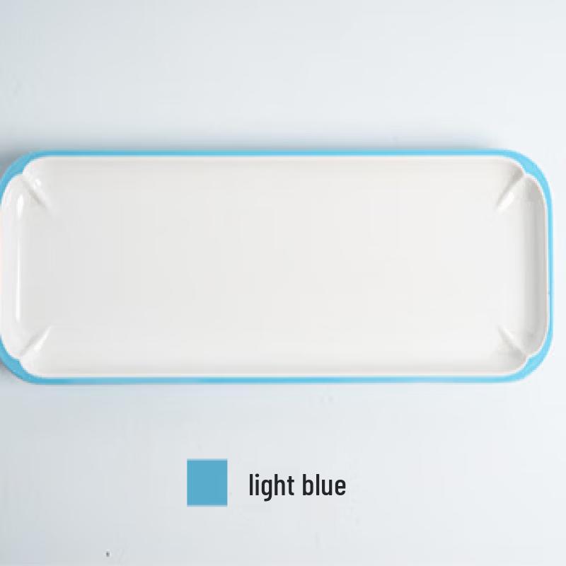 

ZISIZ Two-Tone Melamine Serving Dish